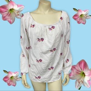 Mossimo Embroidered Top